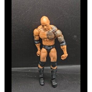 WWE The Rock Mattel Action Figure 2019 – Brahma Bull Trunks – Wrestling Figure